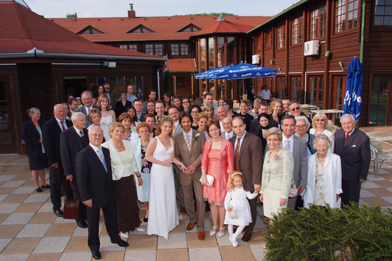 Esküvőifotózás csoportkép