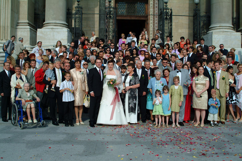 Esküvői csoportkép